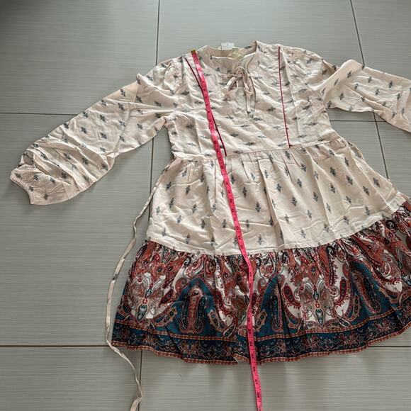 B.O.G Collective NWT Boho Dress with long sleeves in 100% Viscose. - Picture 10 of 10